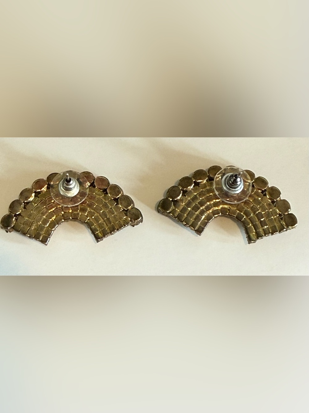Feed Me Gems Rainbow Crystal Statement Stud Earrings - Picture 3 of 3